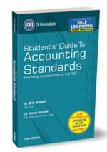 Taxmann Students Guide to Accounting Standards (Including Introduction of Ind AS) For CA Intermediate New Syllabus by D S Rawat & Nozer Shroff Applicable for May 2024 Exam
