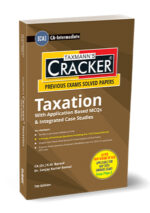 Taxmann Cracker Taxation with Application Based MCQs & Integrated Case Studies (New Syllabus) for CA Inter by K.M Bansal Sanjay Kumar Bansal Applicable for May 2024 Exams