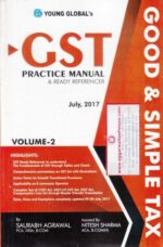 Young Global GST Practice Manual & Ready Referencer Set of 2 Vol by SAURABH AGARWAL & NITESH SHARMA Edition 2017