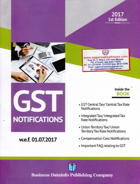 BDP GST Notifications Edition 2017