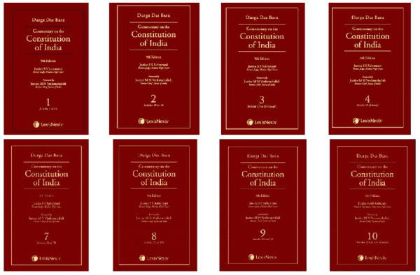 LexisNexis Durga Das Basu Commentary on The Constitution of India