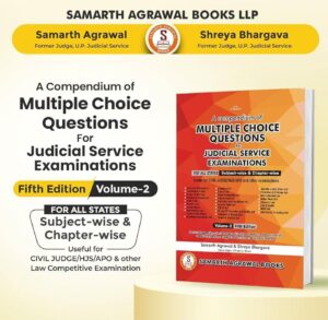 Pariksha Manthan A Compendium of Multiple Choice Questions for Judicial Service Examination Set of 2 Vols by Samarth Agrawal Edition 2024-25