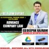 Pendrive Lectures Advance Company Law CS Professional Group 1 Old Course Applicable for Dec 2019 Exam by Deepak Gajrani sir