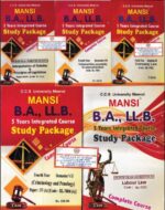 Sadhna Prakashan Mansi for CCS University Meerut BA. LLB 5 Years Integrated Course Study Course Semester-9 ( BL: 9001,9002,9003,9004,9005 ) ( Drafting of Pleading & Conveyancing, Code of Criminal Procedure, CPC and Limitation Act, Law of Evidence, Consumer Protection Laws and Competition Act ) LLB Exam