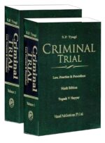Vinod Publications Criminal Trial ( Law Practice & Procedure) by SP TYAGI Set of 2 Vols Edition 2023