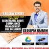 Pendrive Lectures Secretarial Audit, Compliance Management and Due Diligence CS Professional Group 1 Old Course Applicable for Dec 2019 Exam by Deepak Gajrani sir