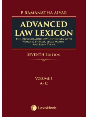 LexisNexis P Ramanatha Aiyar Advanced Law Lexicon (Set of 4 Vols) Edition 2024