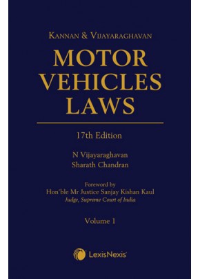 LexisNexis Motor Vehicles Laws set of 2 Volumes By N. Vijayaraghava 17th Edition 2023