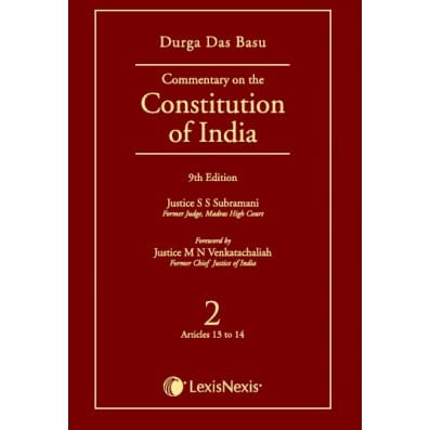 LexisNexis Durga Das Basu Commentary on The Constitution of India