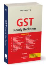 Taxmann GST Ready Reckoner by VS DATEY Edition 2024