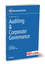 Taxmann's Auditing & Corporate Governance for B.Com (H) by Anil Kumar, Lovleen Gupta & Jyotsna Rajan Arora Edition Dec 2023