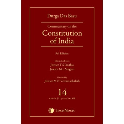 LexisNexis Durga Das Basu Commentary on The Constitution of India Edition 2021-2024