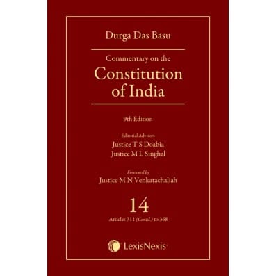 LexisNexis Durga Das Basu Commentary on The Constitution of India