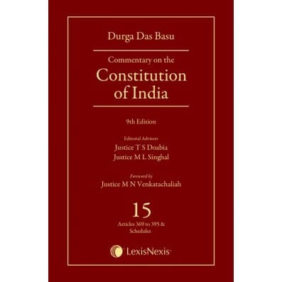 LexisNexis Durga Das Basu Commentary on The Constitution of India