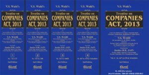 Bharat Treatise on Companies Act 2013 By V.S. Wahi Edition June 2024