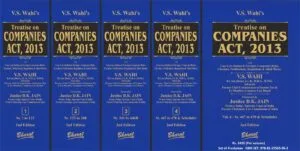 Bharat Treatise on Companies Act 2013 By V.S. Wahi Edition June 2024