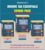 Commercial Combo for Income Tax Act, Income Tax Rules and Direct Taxes Ready Reckoner (Set of 3 Books) By Girish Ahuja & Ravi Gupta Edition 2023