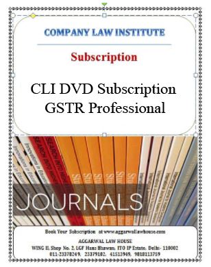 CLI DVD Subscription GSTR Professional - Permanent licence with data updates for 2023