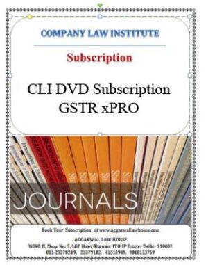 CLI DVD Subscription GSTR xPRO - Renewal Licence for GSTR Professional Valid for 2023