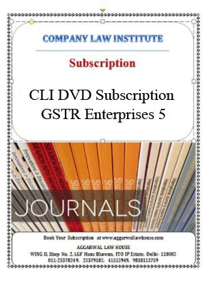 CLI DVD Subscription GSTR Enterprise5 - 5 user network version, Permanent licence with data updates for 2023