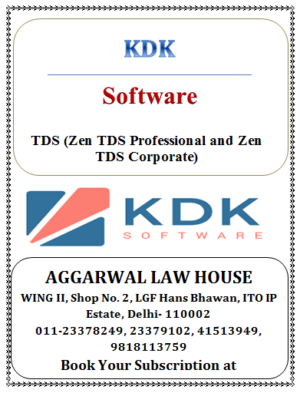 KDK Software for TDS (Zen TDS Professional and Zen TDS  Croporate)