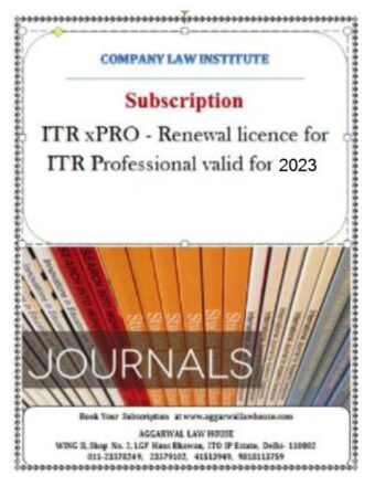 CLI Subscription ITR xPRO - Renewal licence for ITR Professional valid for 2023