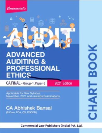 Commercial's Chart Book Advanced Auditing & Professional Ethics CA FINAL Group 1 Paper 3 by Abhishek Bansal Applicable for New Syllabus Nov 2021 and onwards Exam