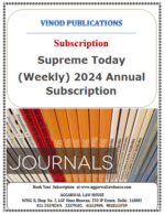 Vinod Publication Supreme Today (Weekly) - 2024 Annual Subscription