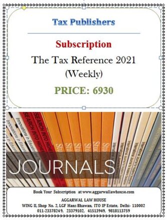 Tax Publishers The Tax Reference 2021 (Weekly)