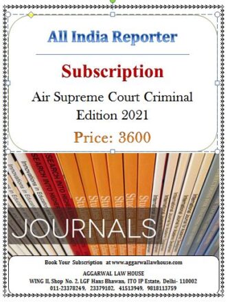 Subscription Air Supreme Court Criminal Edition 2021