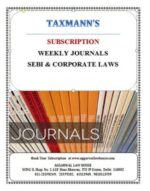 Taxmann Subscription Weekly Journals SEBI & Corporate Laws  ('SCL') Edition 2024