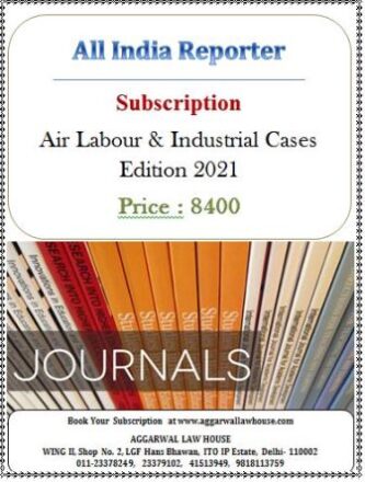 Subscription Air Labour & Industrial Cases Edition 2021