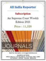 Subscription Air Supreme Court Weekly Edition 2021