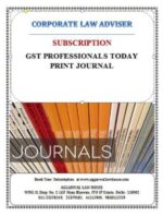 CLA GST Professional Today Print Journal Jan to Dec 2022