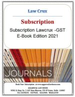 Subscription Lawcrux -GST E-Book Edition 2021