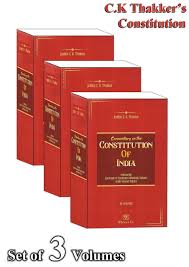Whytes & Co. Commentary on the Constitution of india As Amended (Set of 3 vols.) by C K Thakker 4th Edition 2027