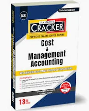TAXMANN Cracker Cost & Management Accounting (CMA) | PRACTICE MANUAL-CUM CRACKER Applicable for May.26/Sept.2026 Group-2 Paper-4, by CA Ravi Chhawchharia & CA Yash Doctor 13th Edition Applicable for Sep 2026/ Jan 2027 Exam