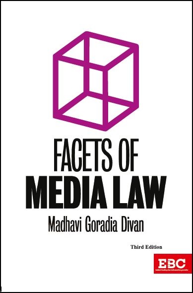EBC Facets Of Media Law by Madhavi Goradia Divan 3rd Edition 2023