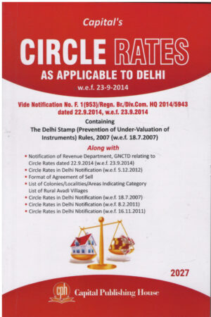 Capital Publishing House Circle Rates As Applicable to Delhi W.E.F 23-09-2014 Edition 2027