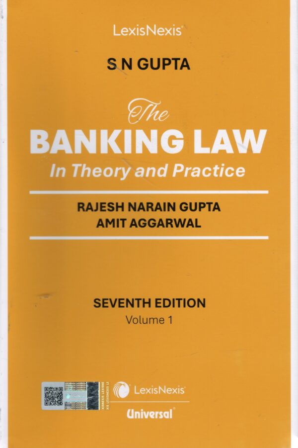 Universal's The Banking Law in Theory and Practice set of 3 vols by S N GUPTA Edition 2026
