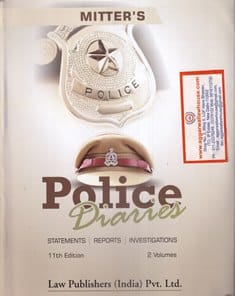 Law Publisher's MITTER'S Police Diaries Set Of 2 Vols. Edition 2023