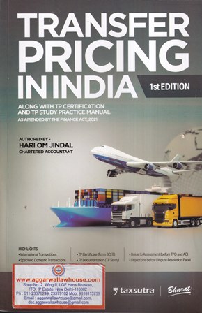 Bharat's Transfer Pricing in India by Hari Om Jindal Edition 2021