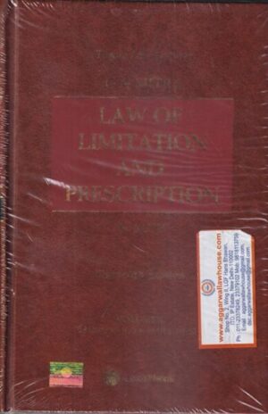 Lexis Nexis Tagore Law Lectures UN MITRA'S Law of Limitation and Prescription Set of 2 Vols by UN MITRA'S Edition 2021