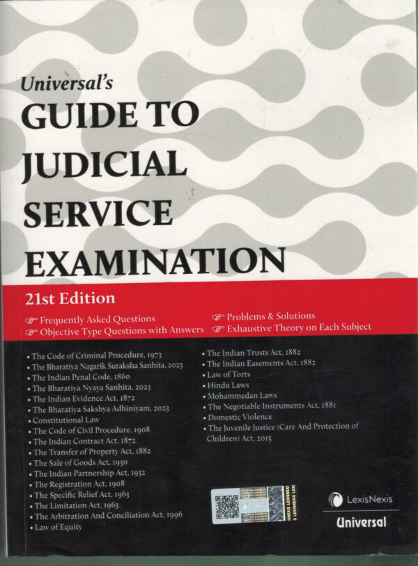 Universal's Guide to Judicial Service Examination Edition 21th 2026