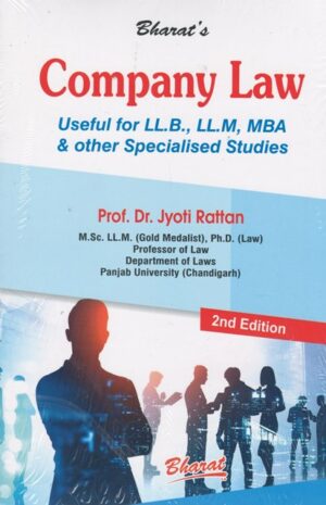 Bharat's Company Law by JYOTI RATTAN Edition 2024