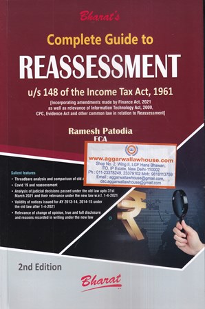 Bharat's Complete Guide to Reassessment by Ramesh Patodia Edition 2021