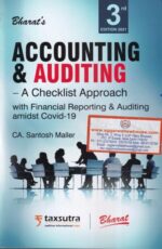 Bharat Accouting & Auditing A Checklist Approach With Financial Reporting & Auditing Amidst Covid-19 by Santosh MAller Edition 2021