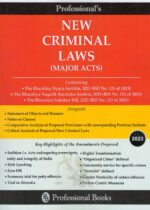 Professional New Criminal Laws (Major Acts) Edition 2023