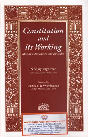 Oak Bridge Constitation and its Making by N Vijayaraghavan Edition 2022