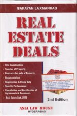 Asia Law House Real estate Deals by NARAYAN LAXMANRAO Edition 2020